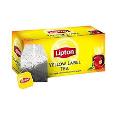 YELLOW LIPTON TEABAG