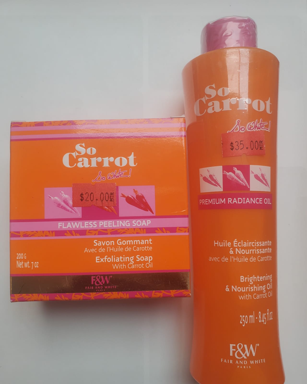 SO CARROT SO WHITE